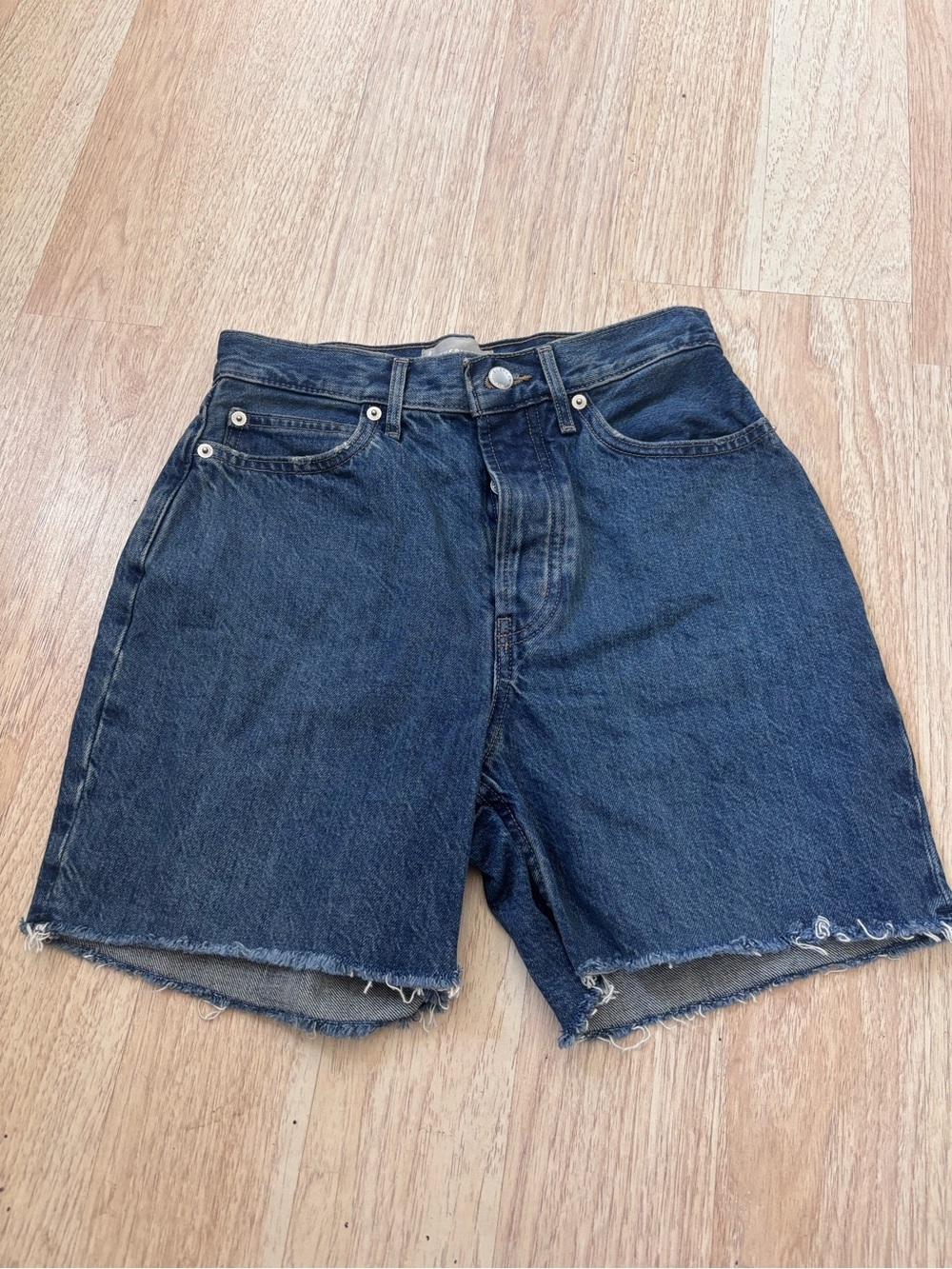 Everlane Dark Wash Denim Women’s Bermuda Shorts 26